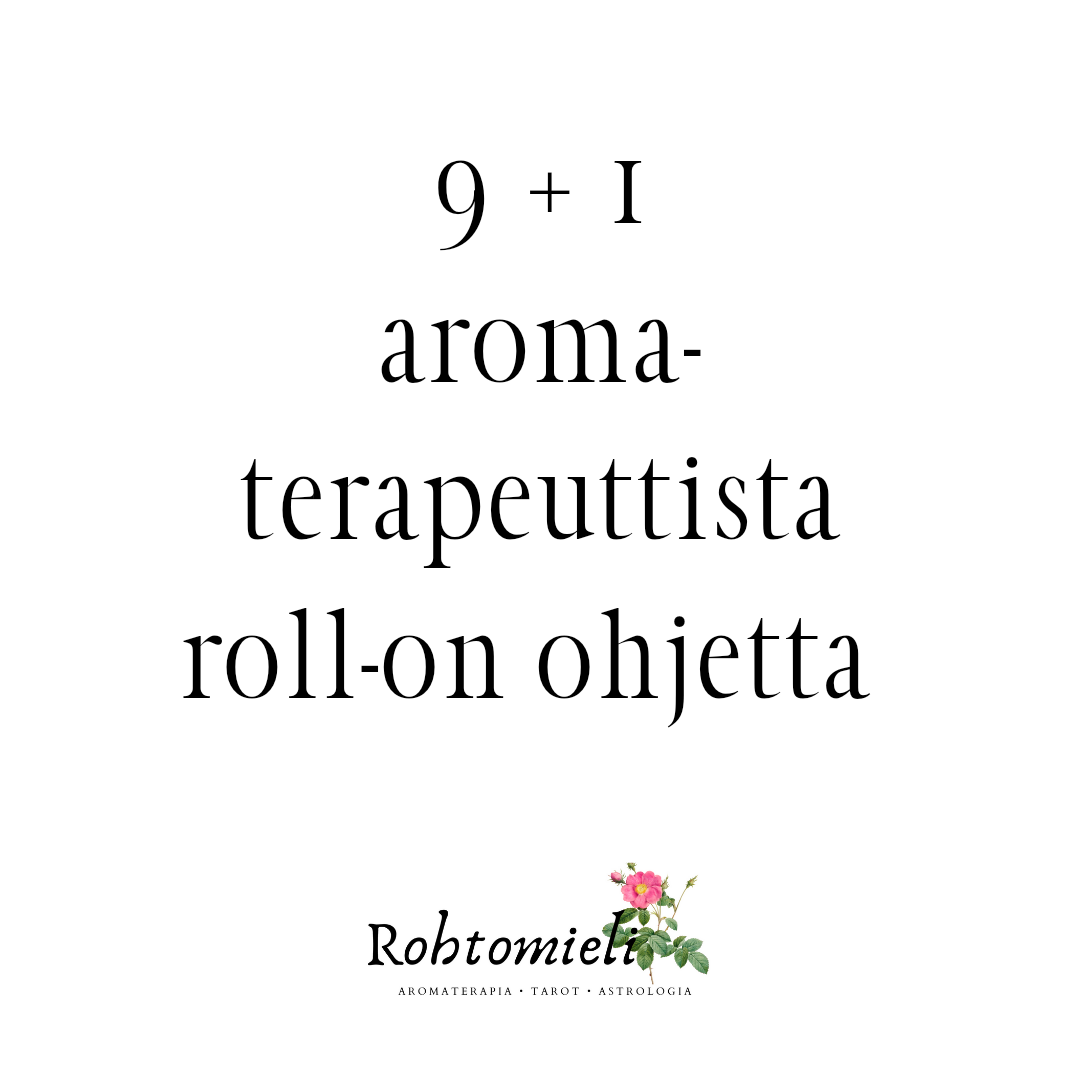 9 + 1 aromaterapeuttinen roll-on ohje