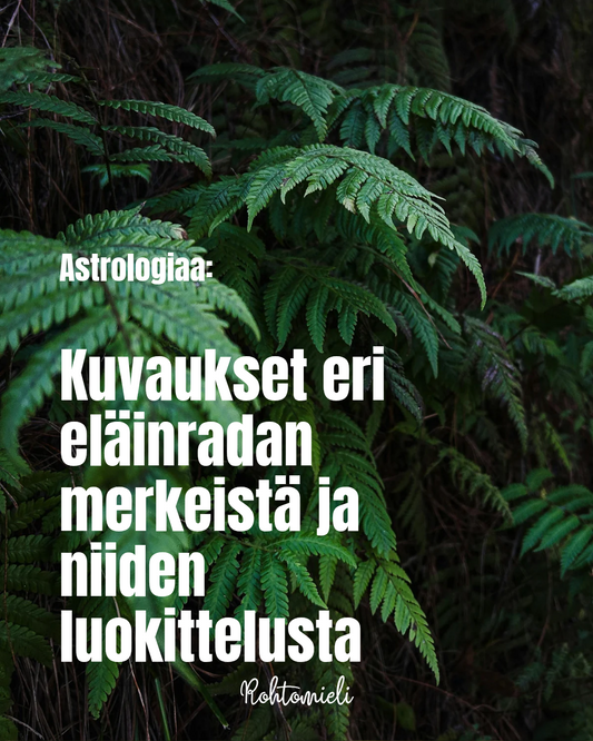 Eläinradan merkkien kuvaukset