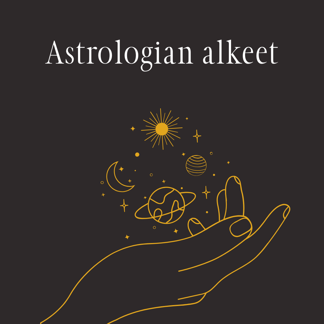 Astrologian alkeet (etä + tallenne) 26.2.2025