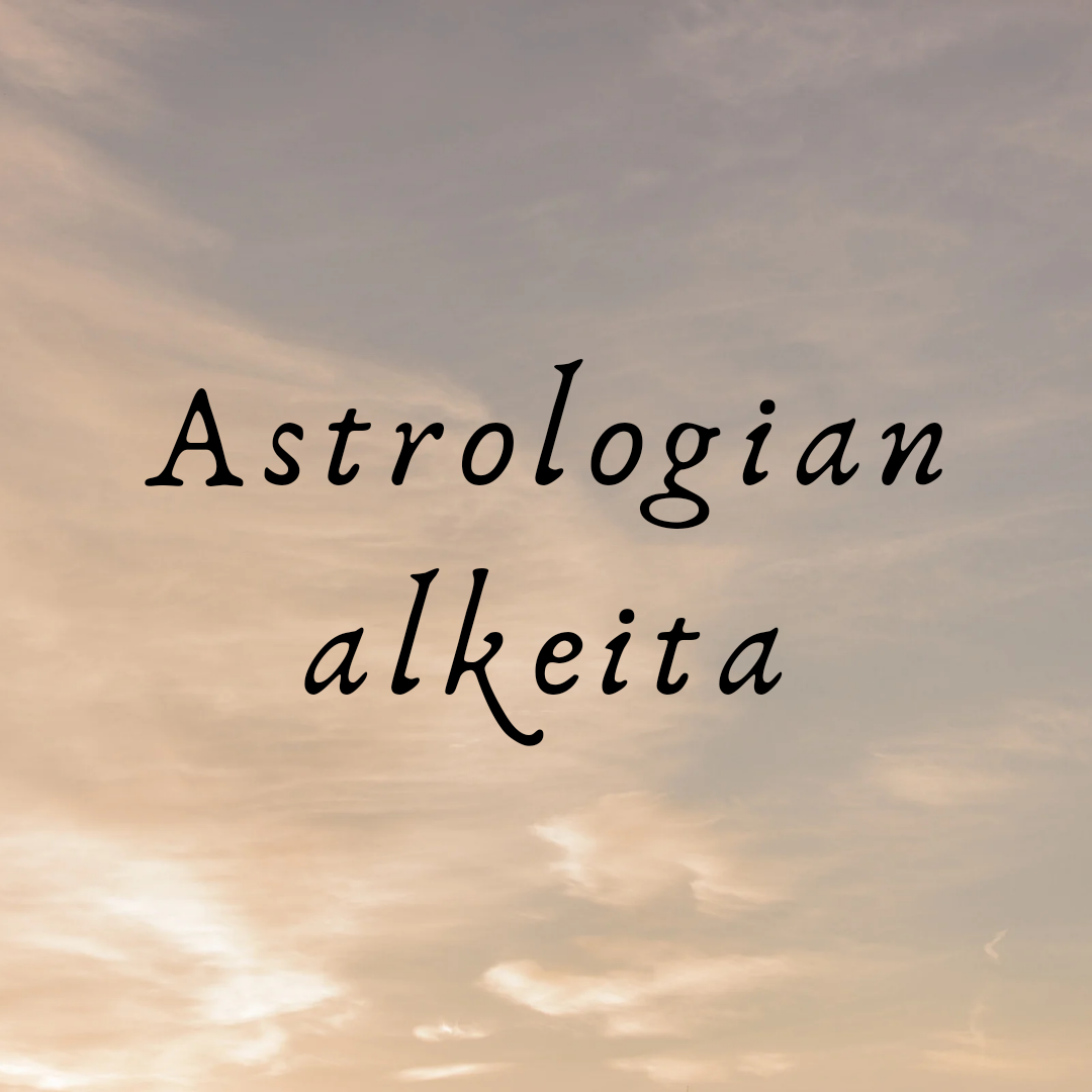 Astrologian alkeita Sipoossa 2.4.2023